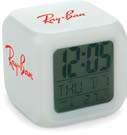 5 cm Emp 10 Pzas Platea RJP0-1 Reloj cuadrado de pared, con medidor de humedad y temperatura.
