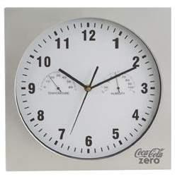 6 x 11 cm Emp 60 Pzas Multitask RML75 Reloj de escritorio multifuncional con lapicera, alarma y termómetro.