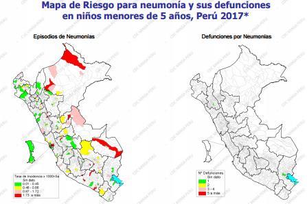 Peru: Influenza virus distribution by EW 2, 2014-17 Distribución de virus influenza por SE 2, 2014-17 Graph 3. Peru.
