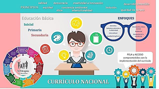 14 Implementar el Currículo Nacional de Educación Básica 2018