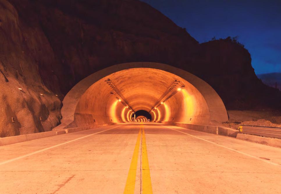 Manual de diseño y construcción de túneles de carretera Túnel Carretera Durango - Mazatlán Contexto de los túneles de carretera en México Los primeros túneles de carretera que se construyeron en