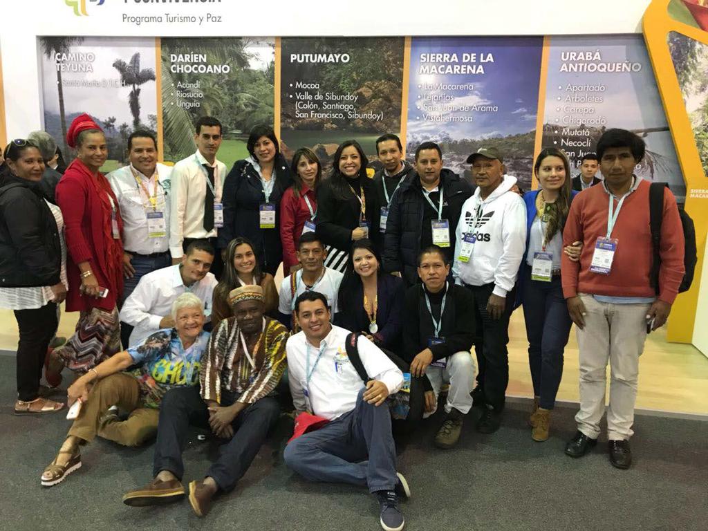 Destinos de Turismo, Paz y Convivencia, Vitrina Turistica de ANATO 2018