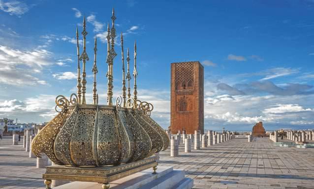 Visita de la ciudad de Rabat, capital y residencia del Rey de Marruecos. Conoceremos desde el exterior el alacio Real, la Torre Hassan y el Mausoleo de Mohamed V. Continuaremos hasta Tánger.