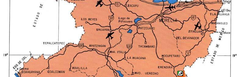 Fuente: Monografía Geológico-Minera de Michoacán.