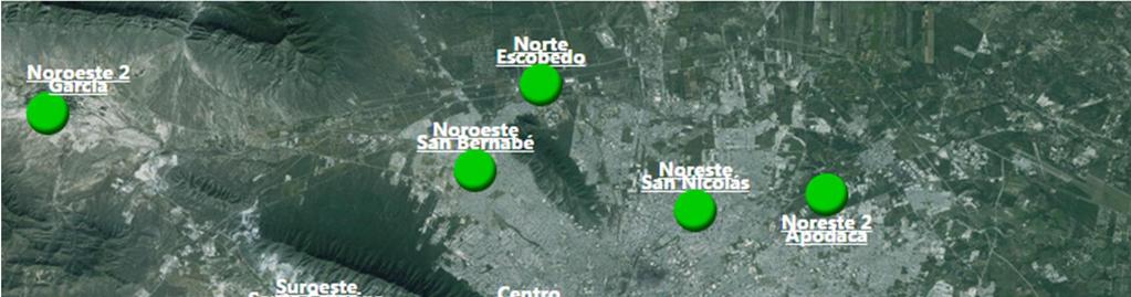 1. Sistema de Monitoreo Atmosférico del Área Metropolitana de Monterrey El Sistema Integral de Monitoreo Ambiental tiene por