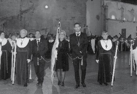 El dia 25 de març, en la Processó del Divendres Sant a Tarragona, la Presidenta del Col legi, Sra.