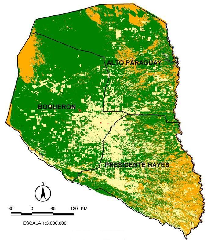 Region Occidental (Chaco) 62% Territorio 3% población