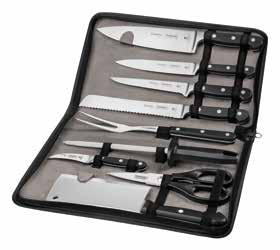0 1-24001/003-3 Peeling knife / Cuchillo mondador 3 1-240/0-6 Boning knife / Cuchillo deshuesar 6 1-24009/008-8 Bread