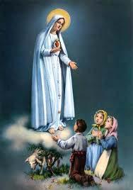 La aparición de la Virgen a los tres niños, y la revelación de los tres secretos a