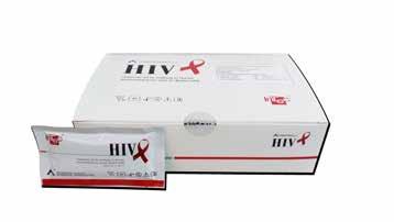 ENFERMEDADES INFECCIOSAS Y CRÓNICAS 15 HIV 1/2 (3ra gen) La prueba Advanced