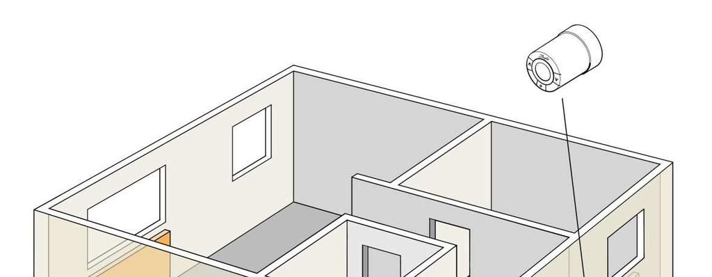 Aplicaciónliving by Danfoss : Apartmento En esta aplicación hay 7 living eco instalados den un apartamentode 80 m 2.
