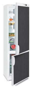 010 mm refrigerador y Súper congelación con y en el refrigerador 2.010 x 598 x 600 mm. Dim.