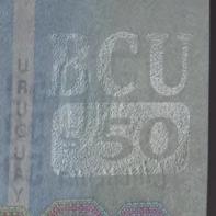 Billetes de $50 / $20 A SIMPLE VISTA del año 2015 del año 2006 4 Barniz de Seguridad En el reverso del billete a la derecha se observa la sigla BCU y $50 expresado en números y en ángulo inferior