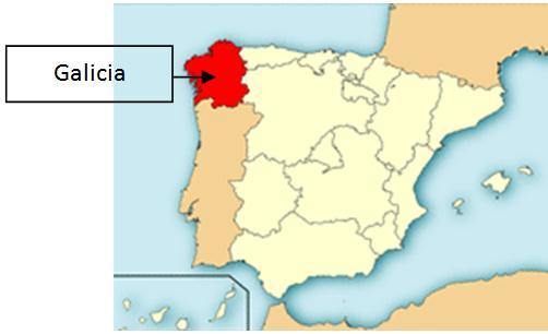 CAGALICIA Galicia tiene cuatro provincias: A Coruña, Lugo, Ourense y