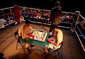 MCM Ocio y Deporte El chess boxing o ajedrez boxeo, es un deporte híbrido que combina el ajedrez y el boxeo.