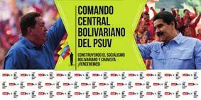 BOLETÍN N 14 DEL PARTIDO SOCIALISTA UNIDO DE VENEZUELA SE INSTALÓ EL COMANDO CENTRAL BOLIVARIANO DEL PSUV El pasado lunes 23 de mayo se instaló en su primera reunión el Comando Central Bolivariano