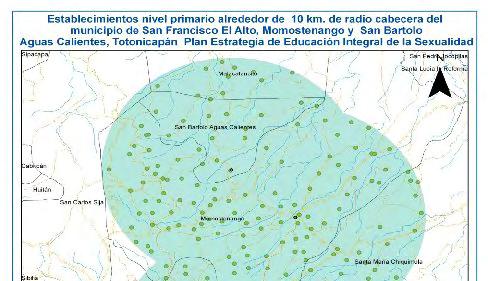 Municipios priorizados: Priorización de centros educativos 18 municipios propuestos: Alta Verapaz: