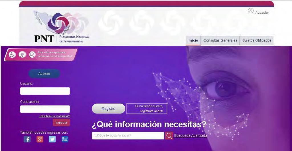 OBLIGACIONES DE LA TRANSPARENCIA IV. Información Obligatoria en Internet.
