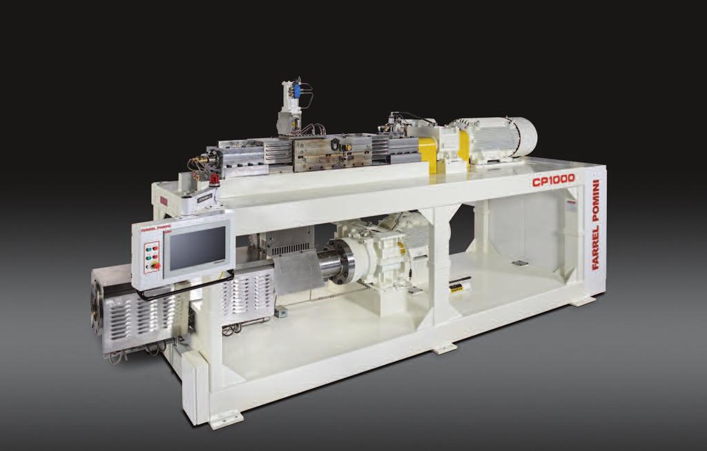 2 El Procesador Compacto Series II aporta una tecnología única a la industria de conversión de polímero.