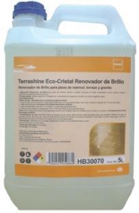 Cuidado de Pisos Pisos Duros/ Cristalización Eco-Cristal Base Libre de ácido oxálico. Cristalizador y abrillantador para todo tipo de pisos de mármol y base calcio.