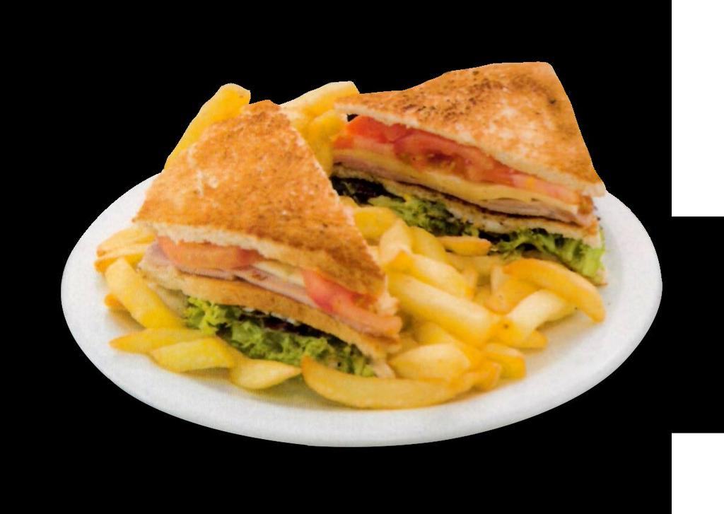 SANDWICH Sandwich Club Empanadas queso (4 u.