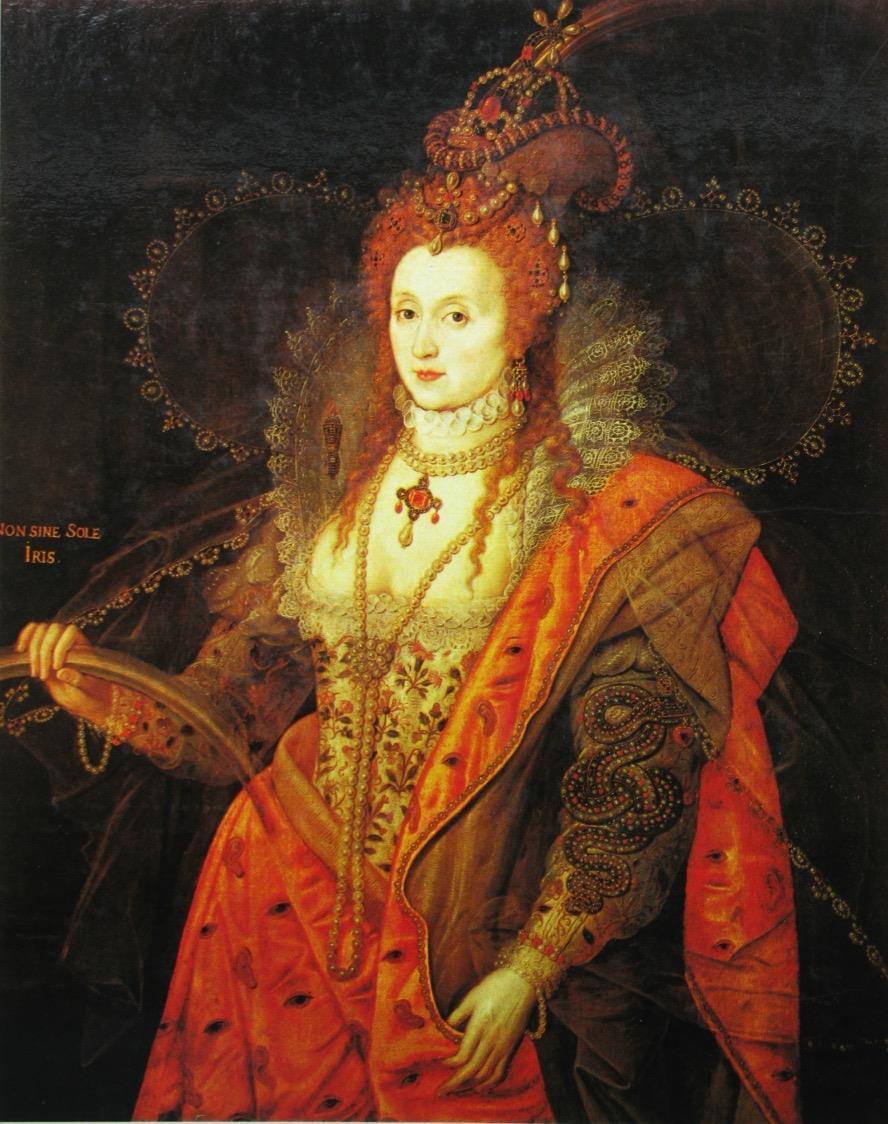 Atribuido a Federico Zuccaro 1600 Isabel I con arcoiris