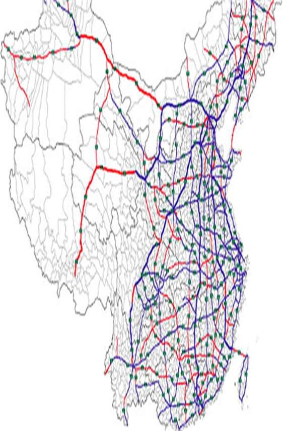 Plan maestro carreteras, China: 3 millones km de red de carreteras 2020. y hasta 5 millones km (2030) 1.