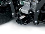 amortiguadores ajustables Control de frenado de motor Kawasaki KEBC para mayor control en el descenso Diferencial variable que permite una potencia dosificable de rodamiento Neumáticos de bajo