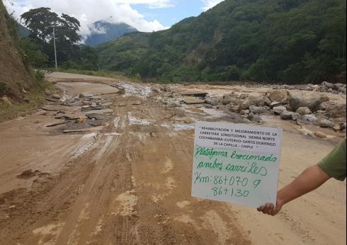 Cajamarca: Tramo Chiple Cutervo con tránsito restringido tras desborde de río Callayuc debido a constantes lluvias El tramo Chiple Cutervo, ubicado en el distrito de Callayuc, distrito de Cutervo,