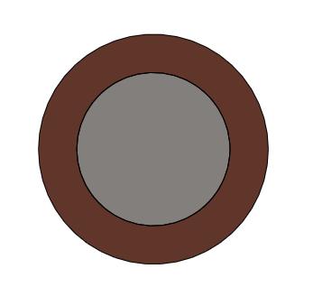 7. Problema Nº7 Un eje hueco de bronce de 75 mm de diámetro exterior y 50 mm interior tiene dentro un eje de acero de 50 mm de diámetro y de la misma longitud, estando ambos materiales firmemente
