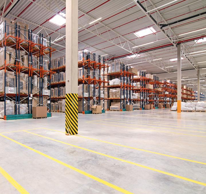Beneficios para Agata - Máxima capacidad de almacenaje: el nuevo centro logístico de Agata posee una capacidad de almacenaje para 50.