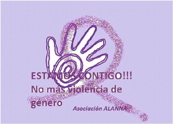 Asociación Alanna: Una imagen contra la violencia de género En Alanna hemos creado un logo conmemorativo, que será utilizado en todos los correos corporativos, además de en el correo que será enviado