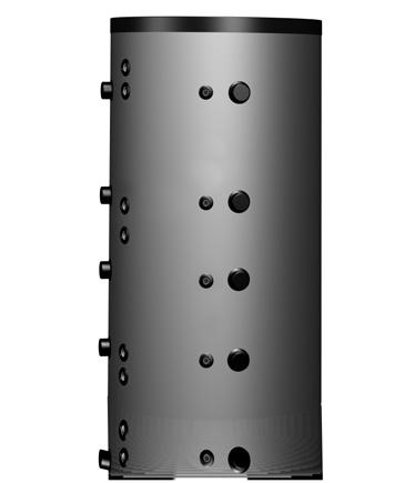 acumulador de ACS (200L), o un depósito de inercia con producción instantánea de ACS