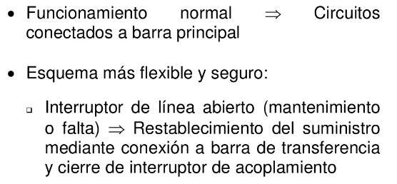 1. Configuraciones de Subestaciones de Alta Tensión Barra