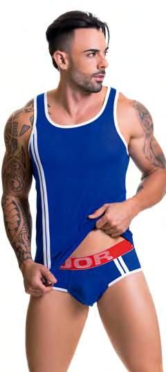 Ref: 0608 tank top red POLYESTER-Spandex ELECTRO Ref: 0608 tank top royal POLYESTER-Spandex ELECTRO