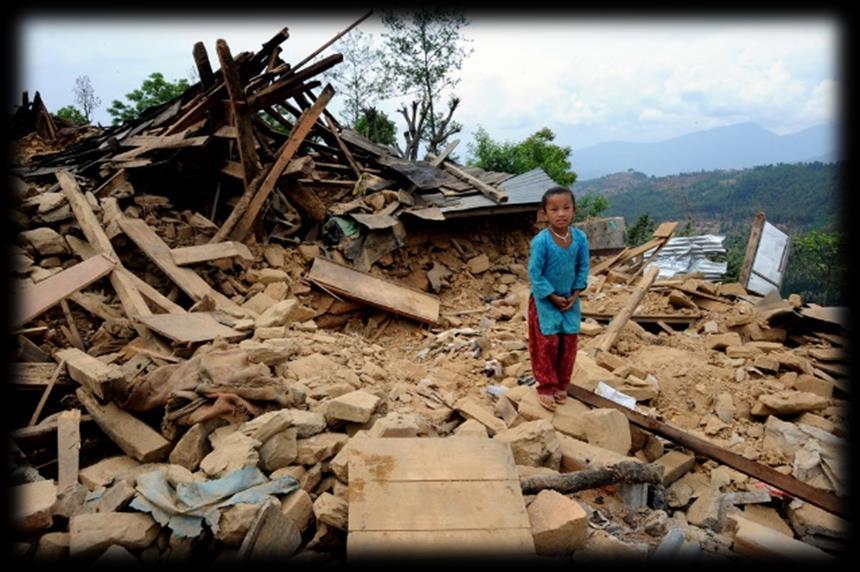 Además, en 2015 hubo dos terremotos que derrumbaron sus casas.