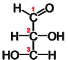 TEMA 6 1. Qué grupos funcionales se encuentran en la fructosa (molécula 1)? 2. Qué tipo de monosacáridos hay en la naturaleza, D o L?