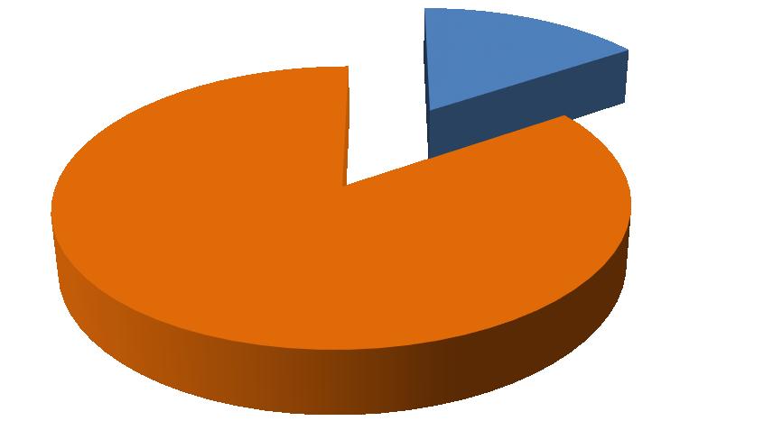 VIVE SOLO: 16% SI NO COMPARATIVO 84% Respuesta/ Año 2011-2012 2010 Si 84% 86% No 16% 14% CON
