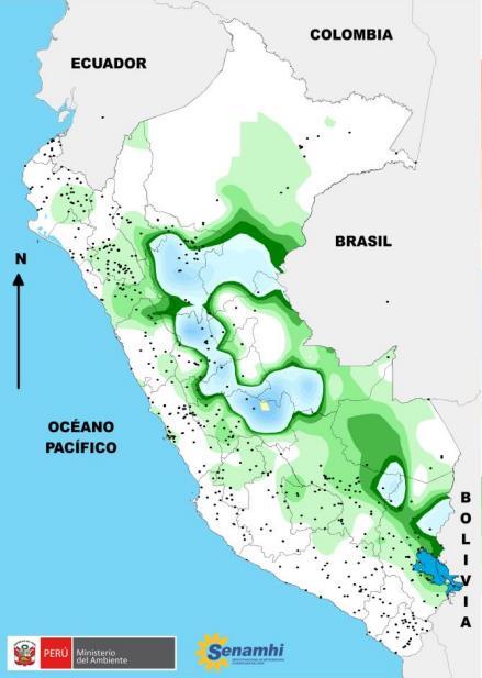 Huánuco: Distrito Mariano Dámaso Beraún registró el mayor acumulado de lluvias en las últimas 24 horas El distrito de Mariano Dámaso Beraún, de la provincia de Leoncio Prado, departamento de Huánuco,