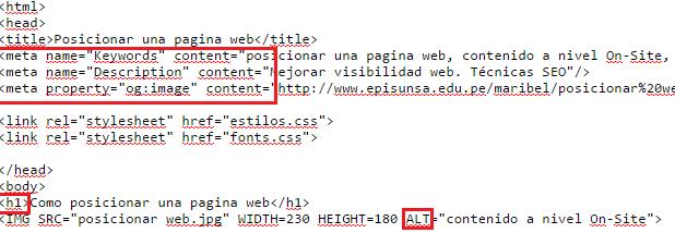 Figura 38 Canonicalización e Indexabilidad página B Fuente: Elaboración propia 5.1.3 Verificación de Contenido On-Site Para el diseño de la página cuya URL es http://www.