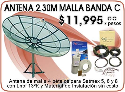 SISTEMA DE RECEPCION SATELITAL PARA TV EDUCATIVA EDUSAT - ANTENA 2.40M MALLA