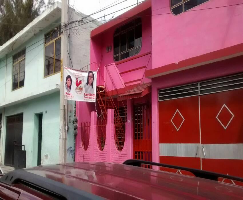 Candidato YAMILETH PAYAN SANCHEZ Entre calle CUAUHTEMOC Descripción del