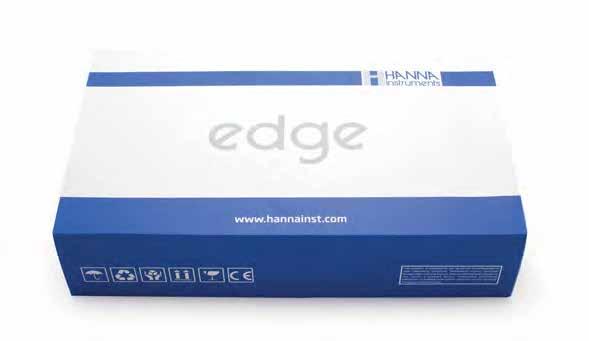 Información para ordenar Electrodos digitales para edge Todos los edge monoparamétricos contienen: Electrodos de ph (sólo para HI2002 ) Sensor Check HI11310 Electrodo de ph rellenable con sensor de