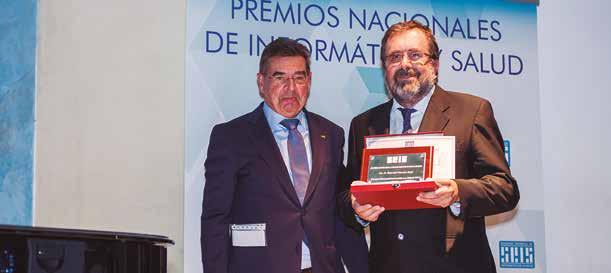 Premio Nacional de Informática y Salud 2017, al Trabajo realizado para difundir la implantación de las Tecnologías de la Información y la Comunicación en Salud.
