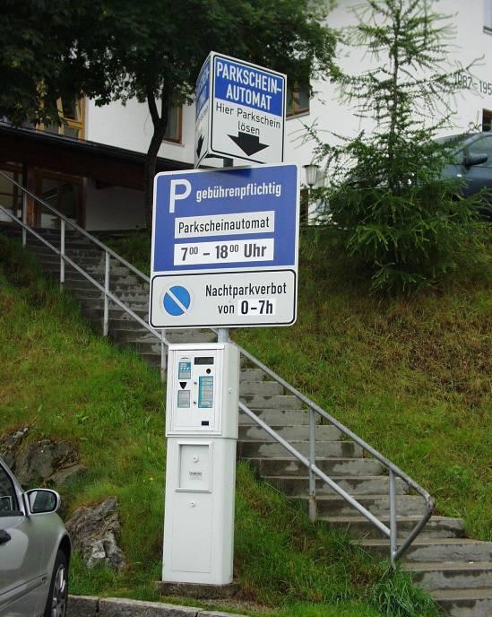 Política de aparcarmiento.