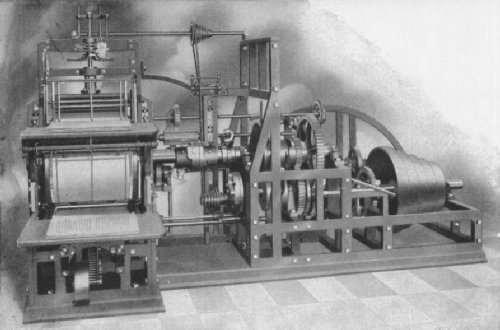 2. La prensa de vapor Friedrich Koenig (1814).