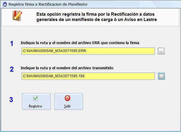 En caso de no tener error, registre el acuse en el sistema. REGISTRA FIRMA. El usuario debe registrar la firma electrónica en el sistema.