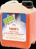 Selladores Gebo Liquid Gebo Liquid L Para sellar fugas en instalaciones de calefacción con una pérdida de caudal hasta 500l/día artículo Envase [ litros ] s 75032 2 79,80 Proporción de mezcla 1 : 100