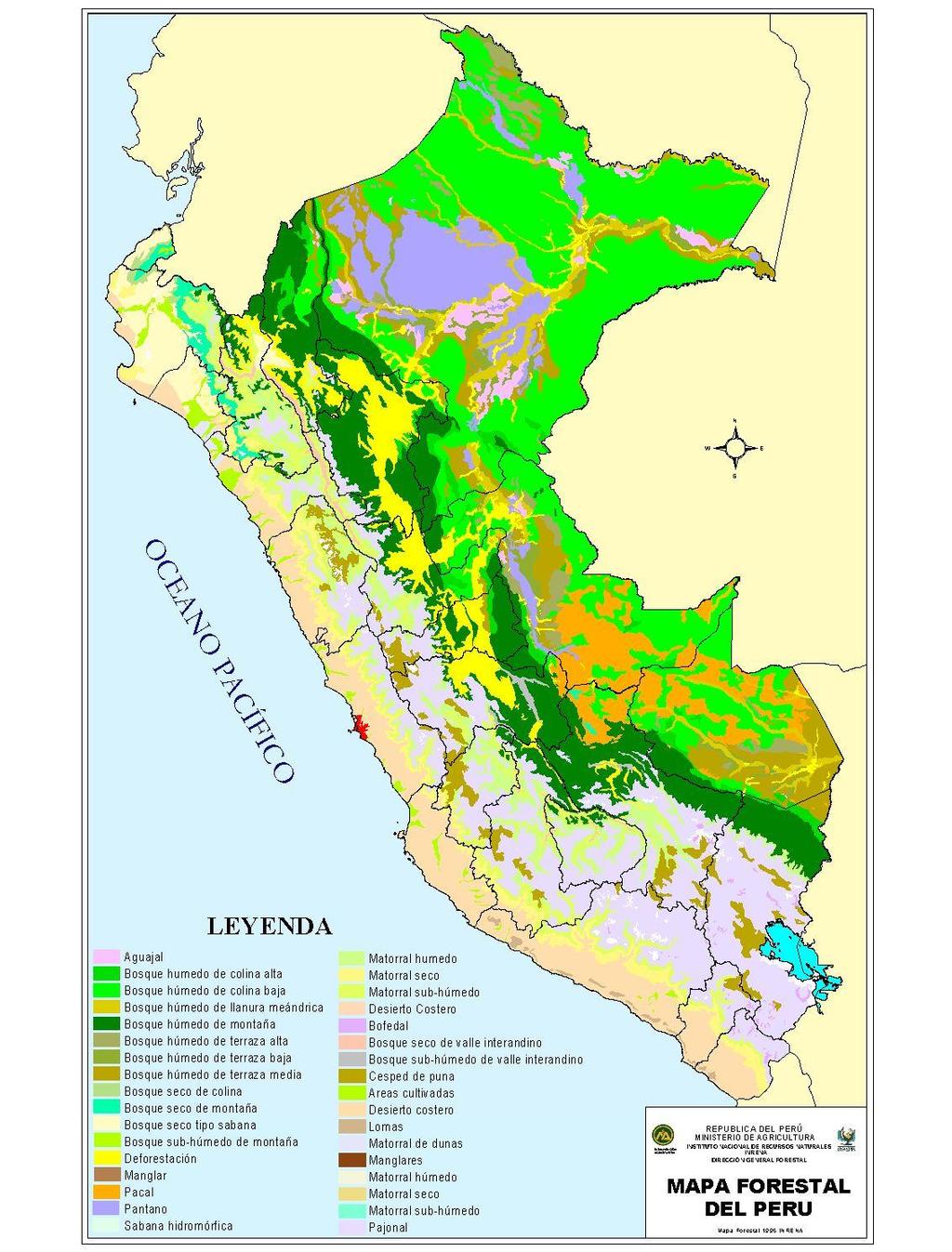 Componentes del Programa de Desarrollo Forestal Sostenible, Inclusivo Socialmente y Competitivo Fortalecimiento de la administración forestal en las regiones amazónicas; Manejo para la conservación