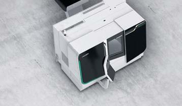 ø 110 mm + Contrapunto desplazable automáticamente + Tecnología de control 3D: SLIMline de 15" con Operate 4.